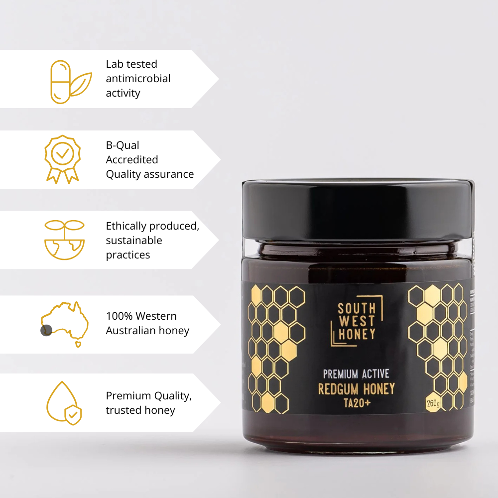Blackbutt TA35+ Honey 260g – Premium Raw Honey from WA — South